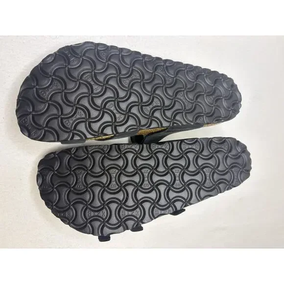 New (no box) Birkenstock Mayari Black Strappy Footbed Sandal Size 37 (6-6.5) - Picture 7 of 9